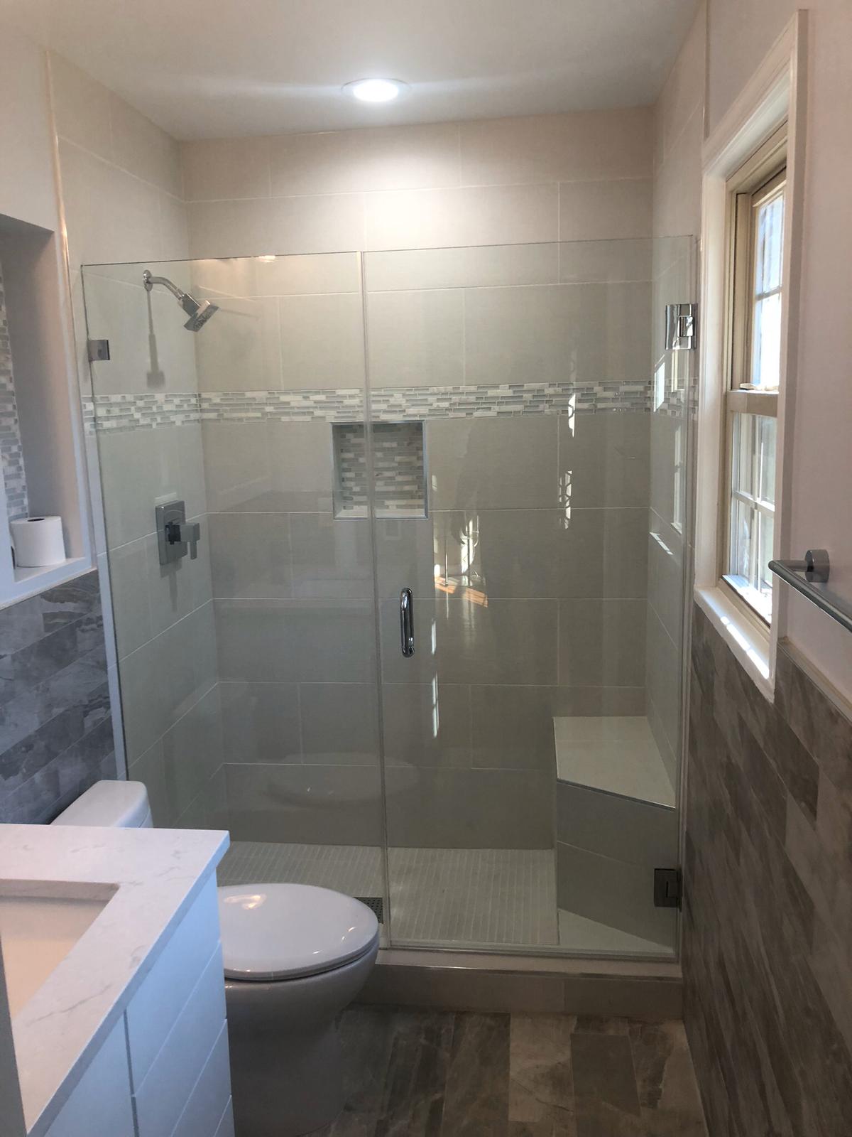 Frameless Glass Shower Doors Maryland VA | Installation, Repair near me